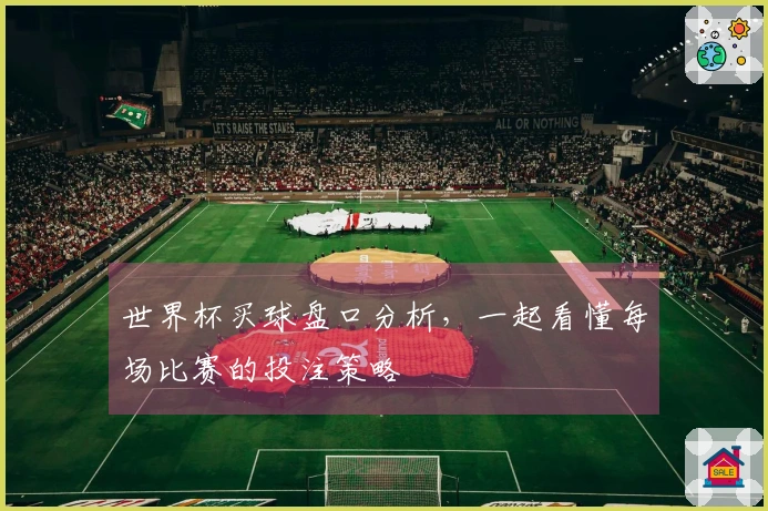 世界杯买球盘口分析，一起看懂每场比赛的投注策略