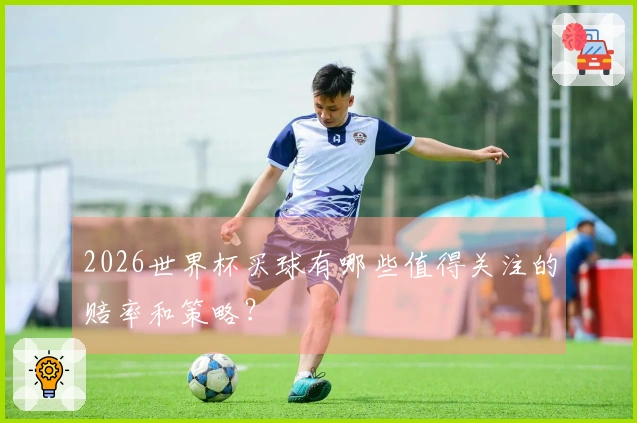 2026世界杯买球有哪些值得关注的赔率和策略？