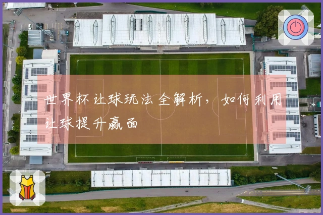 世界杯让球玩法全解析，如何利用让球提升赢面
